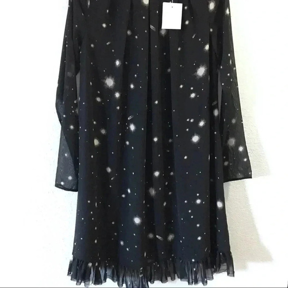 Victoria’s Secret Starry Night Cocktail Dress Star Constellation Celestial New - Picture 4 of 11